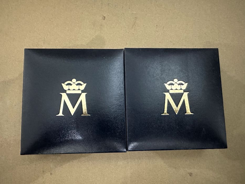 2 moedas 10 Euro Espanha Prata Proof