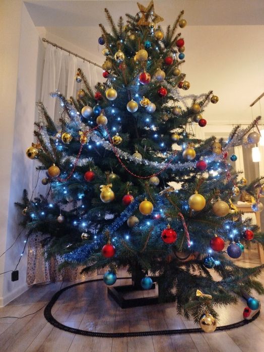 Stojak pod choinkę loft retro, zbiorniczek na wodę!dostępne od ręki!