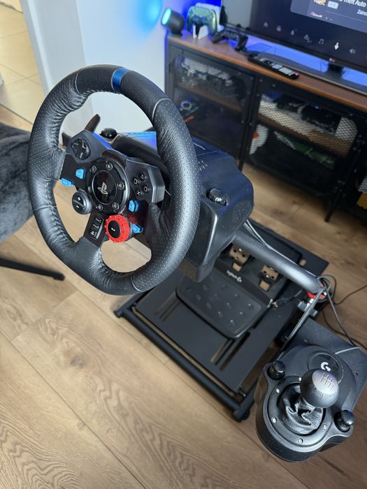 Kierownica logitech g29 + shifter + stojak wheel stand pro