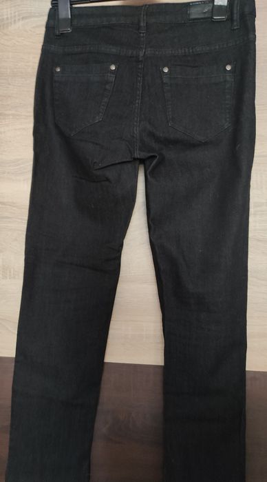 Jeansy czarne Thako slim fit S