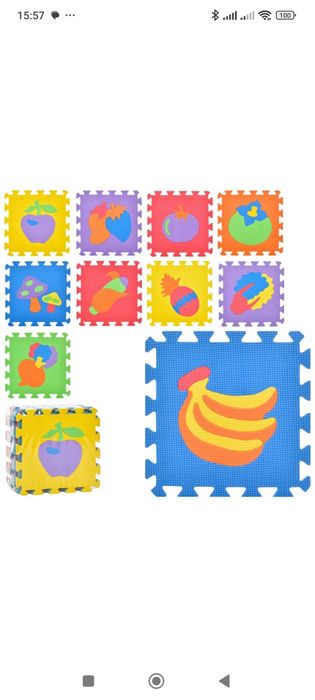 Килим пазл дитячий