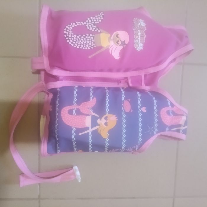 Kamizelka asekuracyjna dziewczęca na 11-18 kg