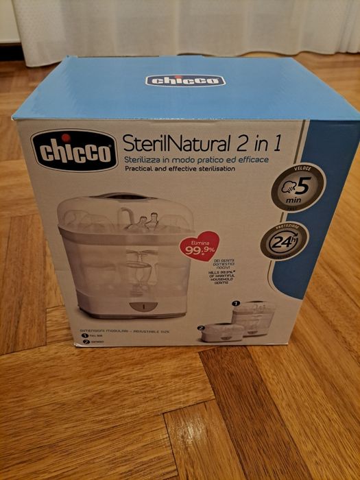Esterilizador chicco 2 em 1