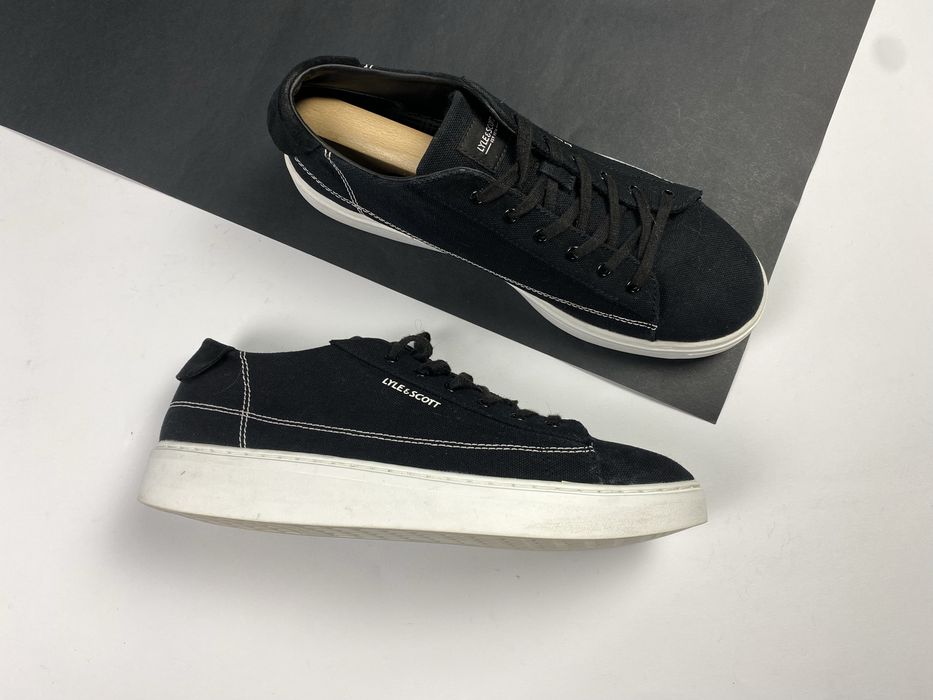Кеди scott shankly canvas pumps 45-46р чорні