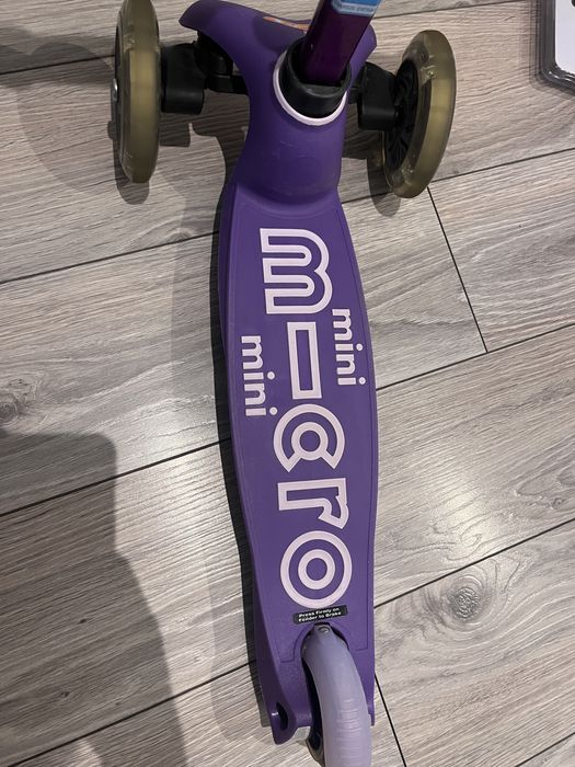 Hulajnoga mini micro deluxe led