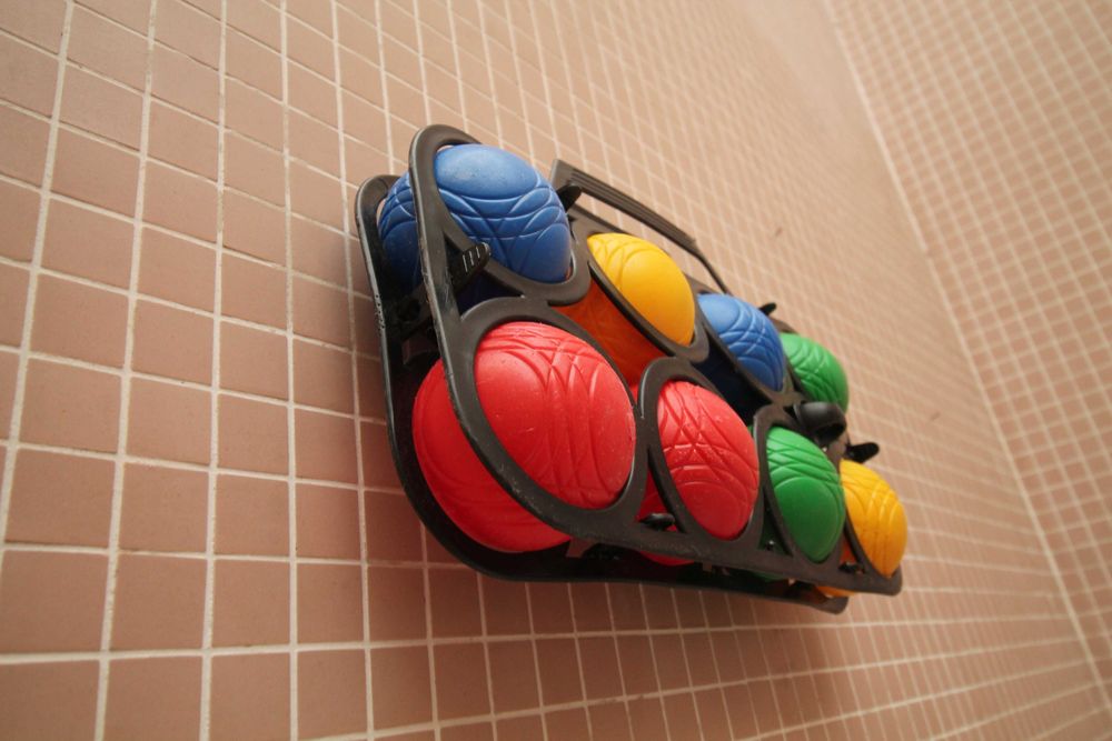 CONJUNTO DE BOLAS DE PETANQUE DE BOCCIA