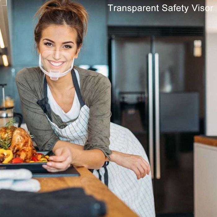 Przyłbica - Maska Ochronna - Osłona na Usta i Nos | 10szt