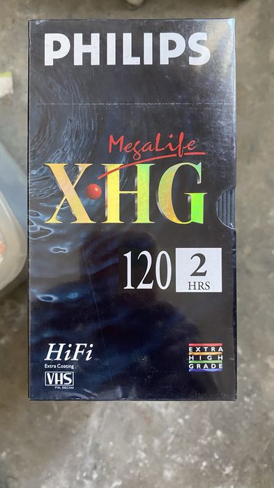 Cassete VHS XHG Megalife nova ainda selada