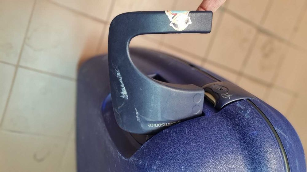 Mala de viagem Samsonite grande rígida