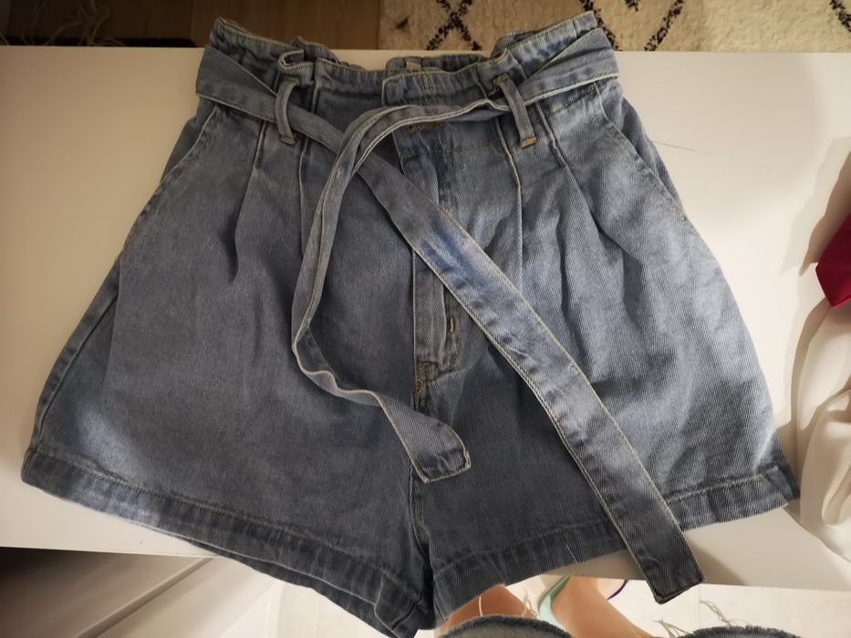 Calções de ganga pull and Bear