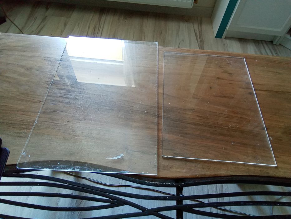 Plexi twarde 3 mm ,  kawałki do rękodzieła 7 szt