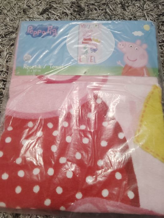 Ręcznik dla dziewczynki świnka Peppa