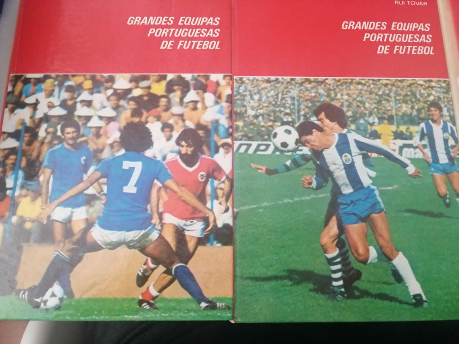 LIVROS SOBRE FUTEBOL 1978 - RUI TOVAR - 8 livros