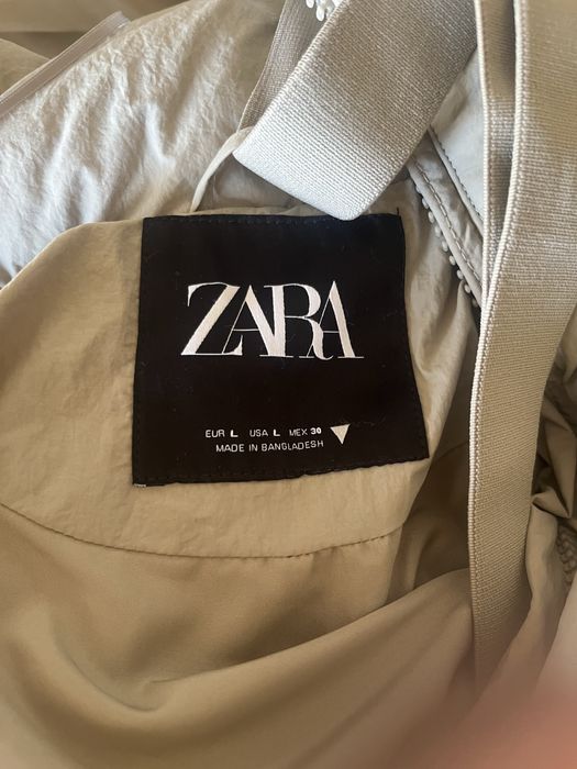 Gabardine comprida zara