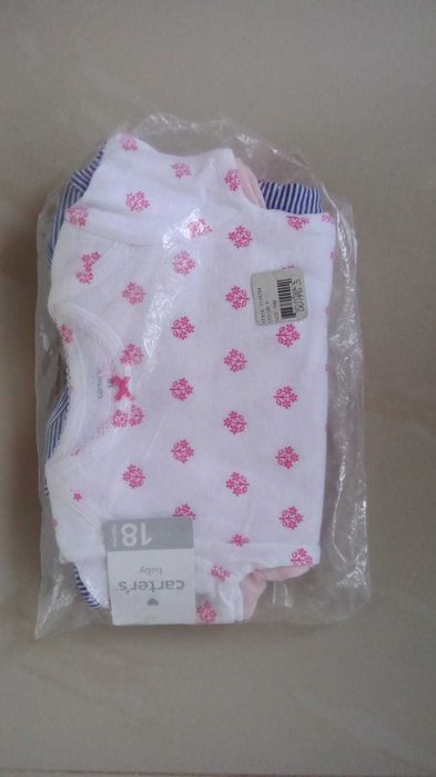 Набір дитячих боді Carters 12м, 18м, бодік, бодик, картерс Carter’s