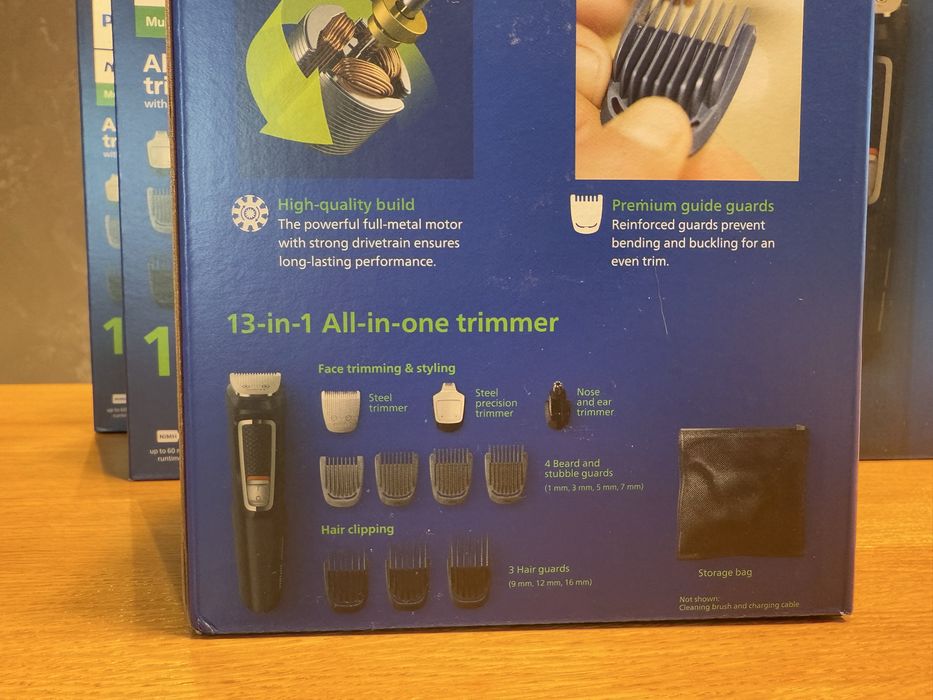 Універсальний триммер Philips Multigroom 3000 з 13 позиціями