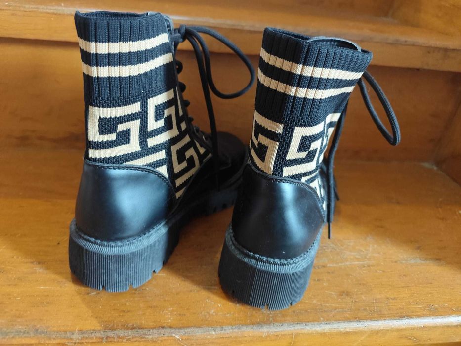 Bota estilo Militar Tamanho 37