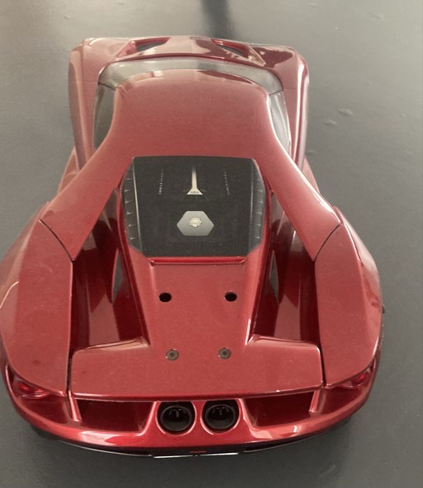 Rc alfa romeo 2000 gtam 4tec pro - traxxas 4wd novo com bodys