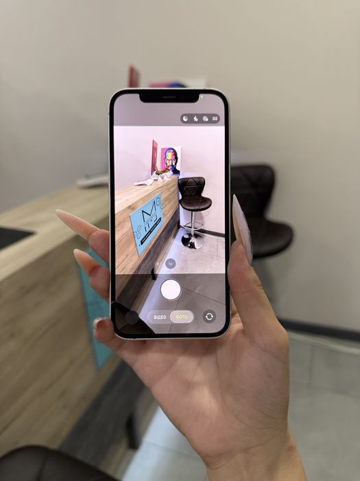 Iphone 12 64 Gb White 100% Акб Розстрочка Обмін Магазин