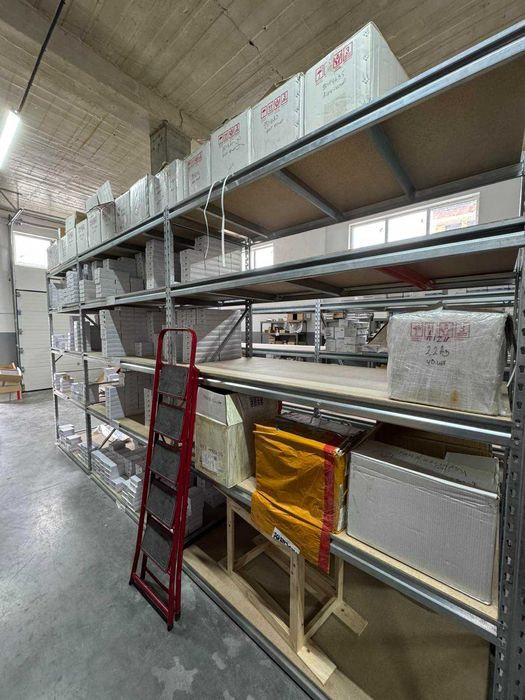 Стелажі з полицями на склад. Підсилені. Стелажне складське обладнання