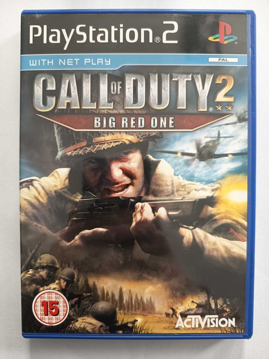 Call of Duty 2 Big Red One PS2 PlayStation 2 angielska komplet (2)