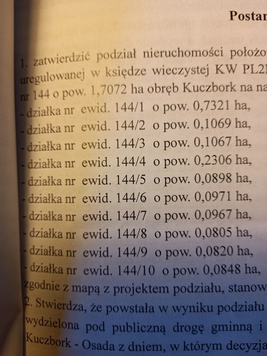 Sprzedam działkę budowlaną