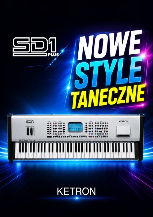 KETRON SD1 -  NOWE STYLE taneczne!!