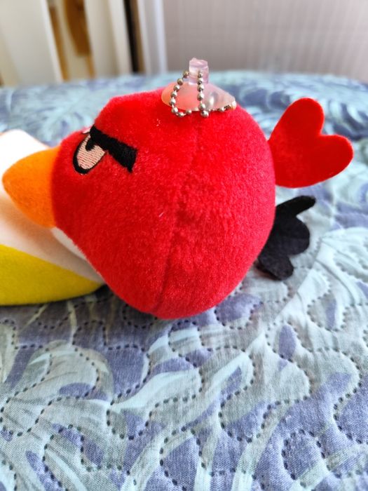 Maskotka brelok pluszowy Angry Birds zabawka dziecko niemowlę