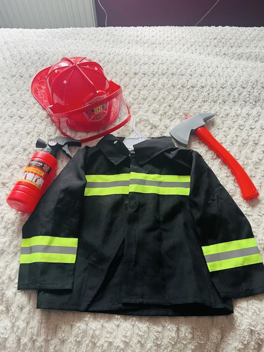 Strój strażaka dla chłopca