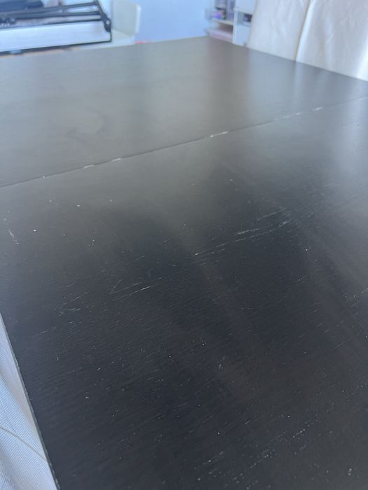 Mesa extensível Ikea BJURSTA + 4 cadeiras