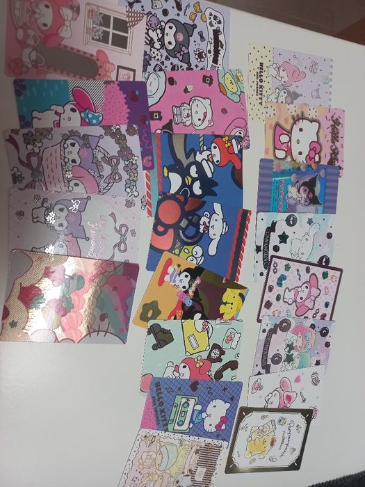 Cartas hello kitty Troca