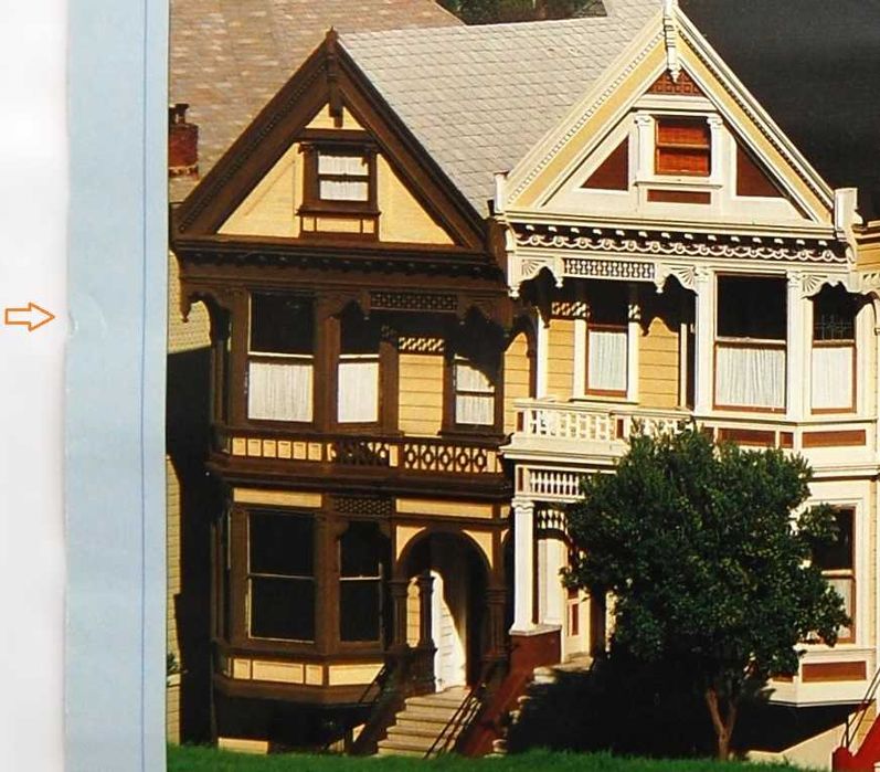 San Francisco Yesterday and Today, plakat z USA, fotografia 60,7x45,5