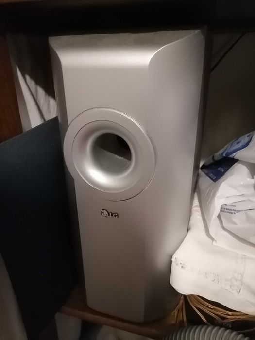 Kit Home Cinema som e DVD LG