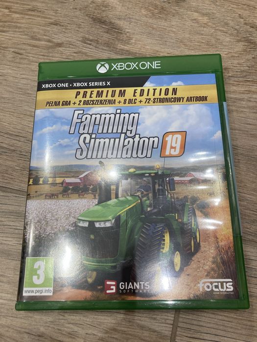 Płyta do gry na konsole farming simulator 19 premium edition