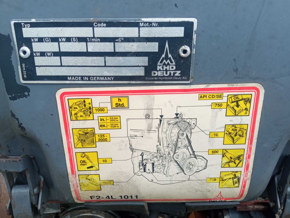 Silnik Deutz F2L1011 F3L1011F