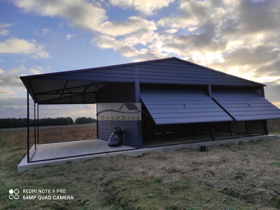 Garaż blaszany 8,5x6 6x5,5 6x6 6x5 4x6 7x6 4x5 3x5 9x6 AŻURY
