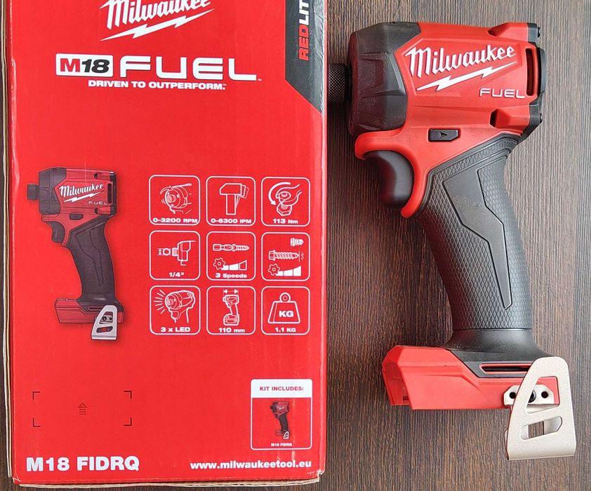 Zakrętarka udarowa hydrauliczna Milwaukee M18 FIDRQ stan idealny na gwarancji