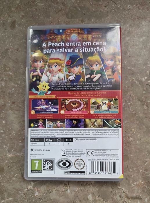 Jogo Nintendo Switch Princess Peach Showtime