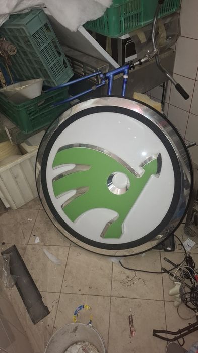 Logo oryginalne Skoda