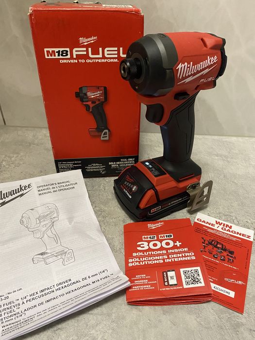 Milwaukee 2953-20 імпакт 226Nm на 3-швидкості привезено з США