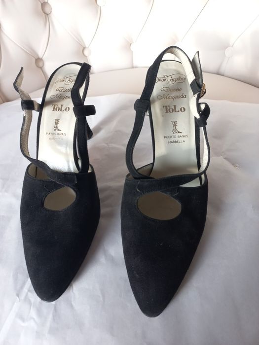 Calçado pele bom estado