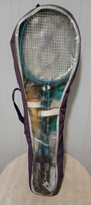 INESIS Decathlon Badminton Set (conjunto de 4 raquetes e rede)