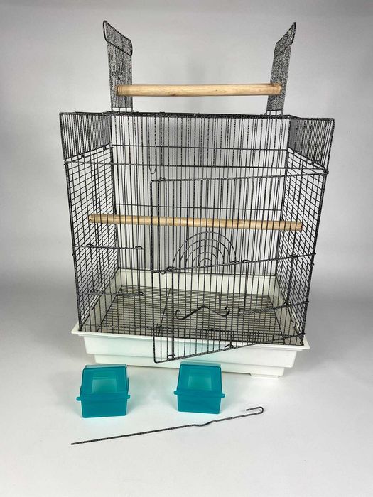 Klatka Cage dla ptaków + akcesoria  45x35x52
