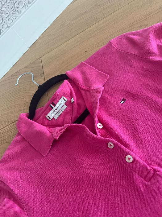 Polówka Tommy  Hilfiger rozmiar M slim fit stan niemalże idealny