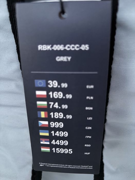 Рюкзак рібок. НОВИЙ з бірками REEBOK