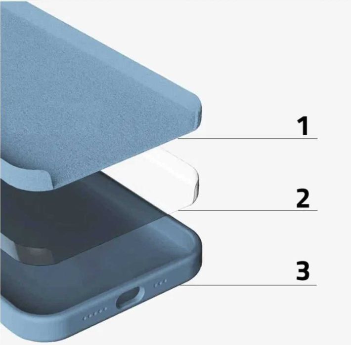 Kolorowe Etui do iPhone 11-17 Pro Max Plus Silicone Case Plecki