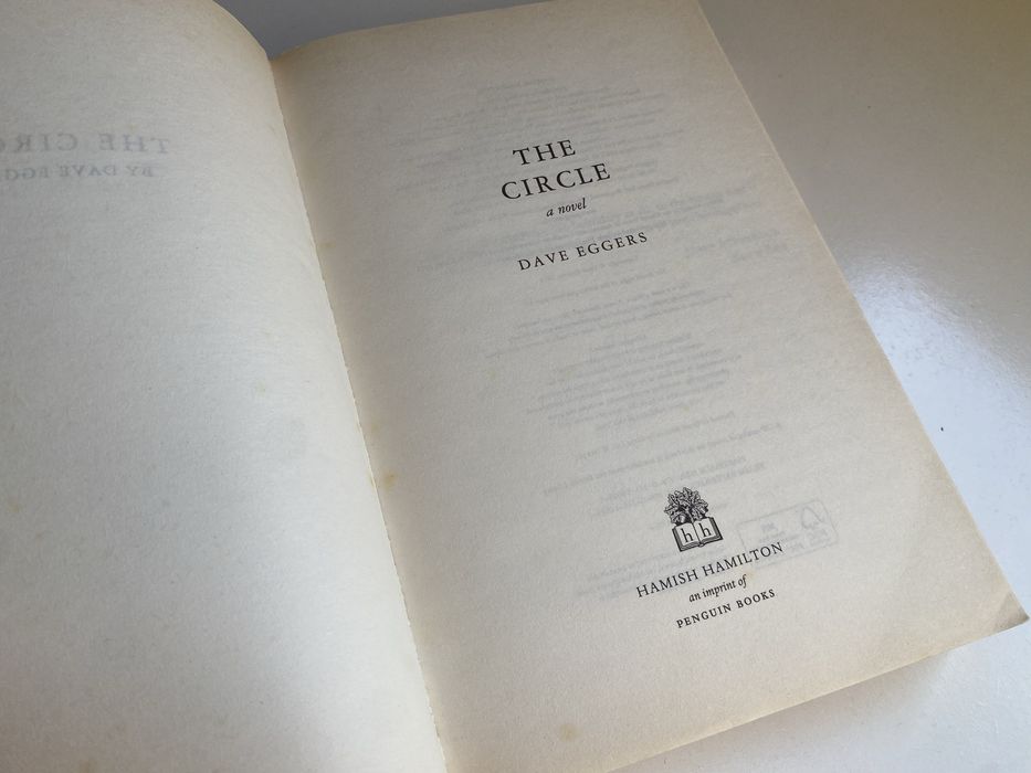 English tittle - The Circle by Dave Eggers