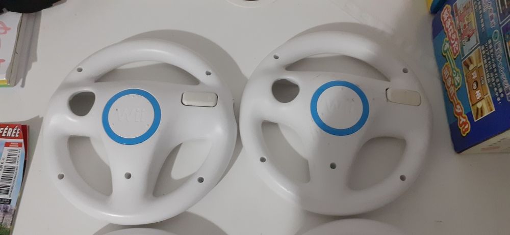 4 volantes  wii oficiais