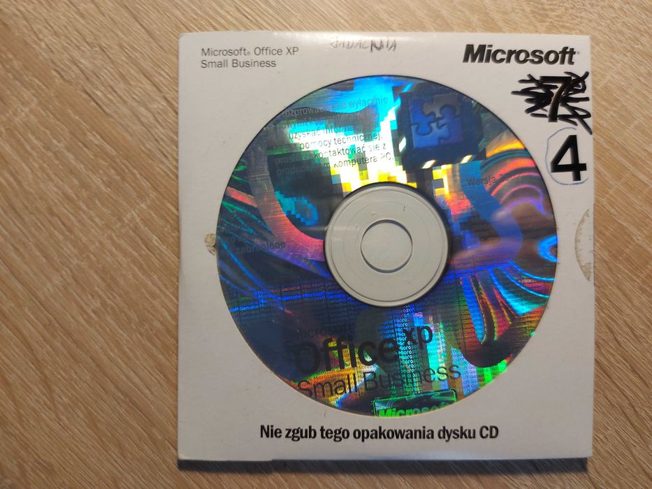Microsoft Office XP Small Business, 1 sztuka