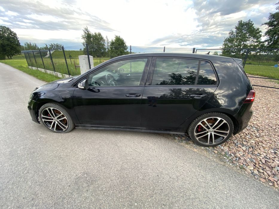 Volkswagen  Golf 7 GTD 2.0TDI 184km Golf 7  przebieg 164 tysiace km navi full led , Dyna audio